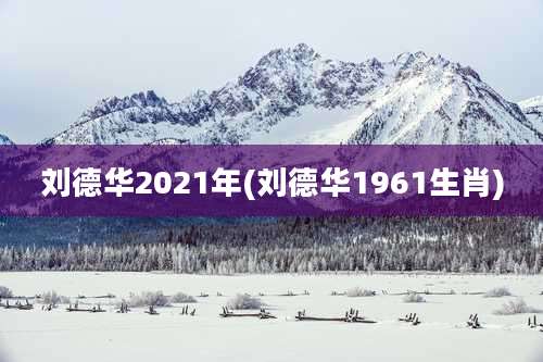 刘德华2021年(刘德华1961生肖)