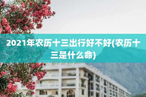 2021年农历十三出行好不好(农历十三是什么命)