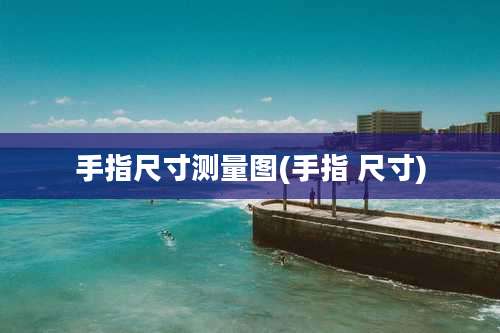 手指尺寸测量图(手指 尺寸)