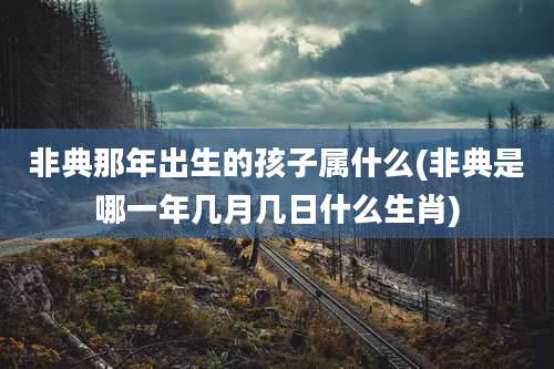 非典那年出生的孩子属什么(非典是哪一年几月几日什么生肖)