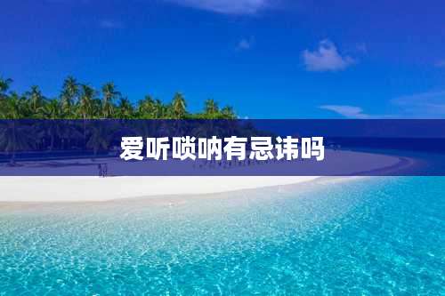 爱听唢呐有忌讳吗