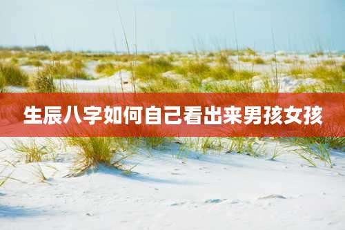 生辰八字如何自己看出来男孩女孩