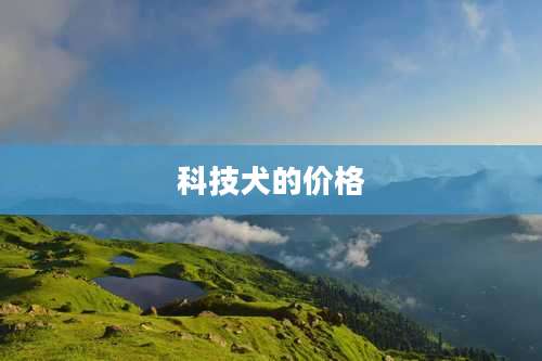 科技犬的价格