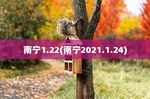 南宁1.22(南宁2021.1.24)