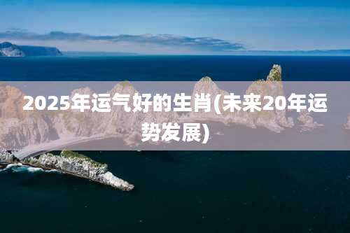2025年运气好的生肖(未来20年运势发展)