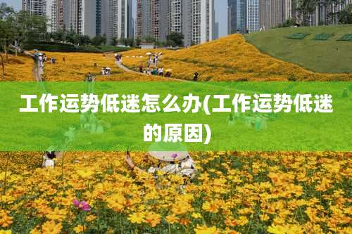 工作运势低迷怎么办(工作运势低迷的原因)