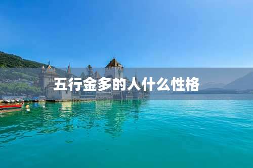 五行金多的人什么性格