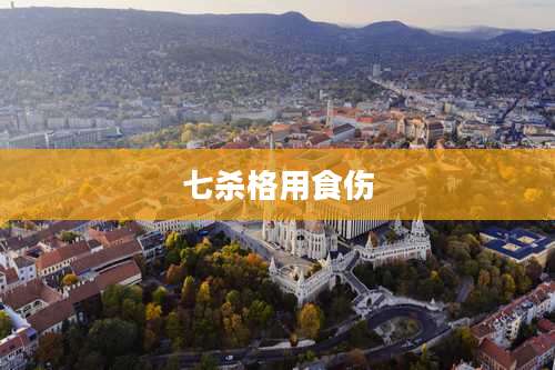 七杀格用食伤