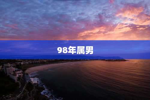 98年属男