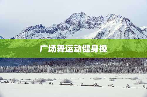 广场舞运动健身操