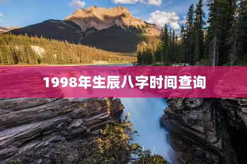 1998年生辰八字时间查询