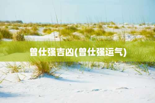 曾仕强吉凶(曾仕强运气)