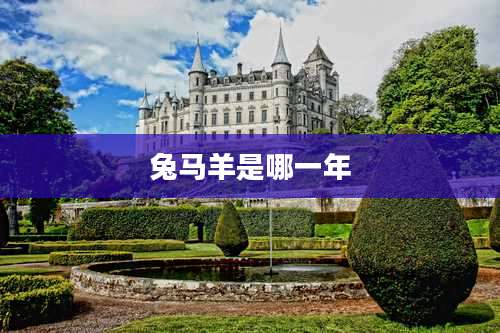 兔马羊是哪一年