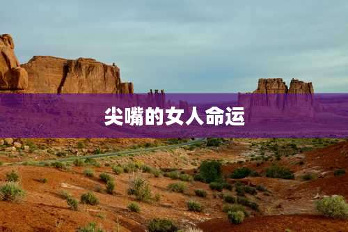 尖嘴的女人命运