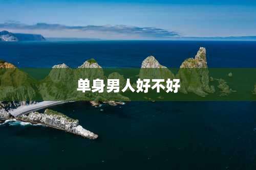 单身男人好不好