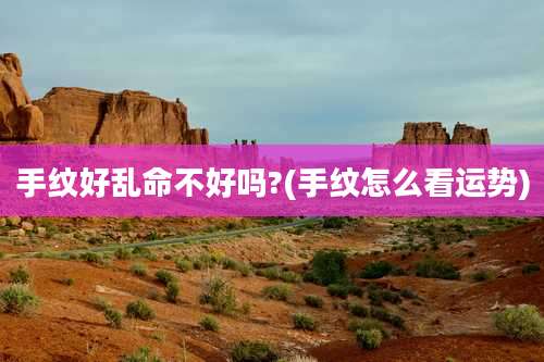 手纹好乱命不好吗?(手纹怎么看运势)