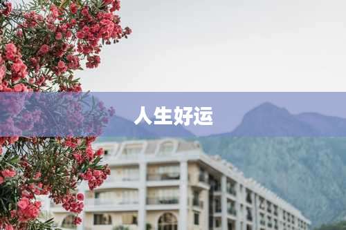 人生好运