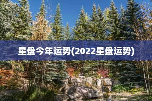 星盘今年运势(2022星盘运势)