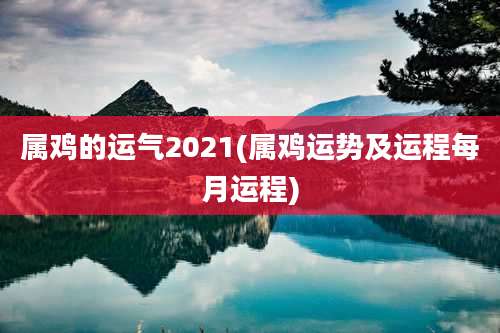 属鸡的运气2021(属鸡运势及运程每月运程)