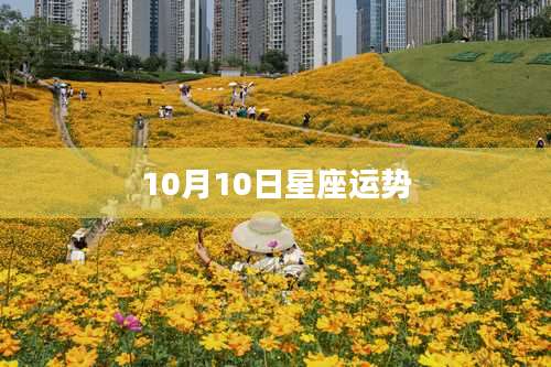 10月10日星座运势