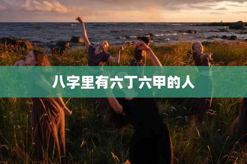 八字里有六丁六甲的人