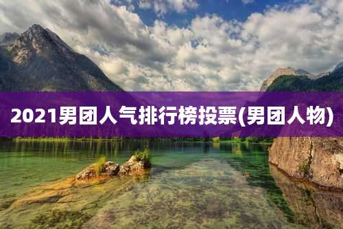 2021男团人气排行榜投票(男团人物)