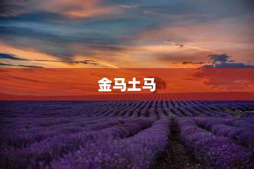 金马土马