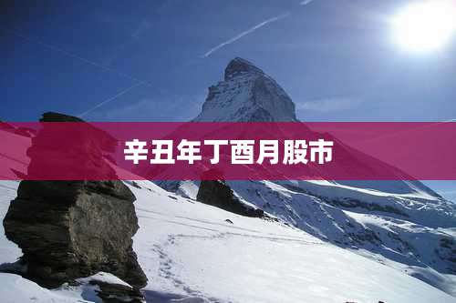 辛丑年丁酉月股市