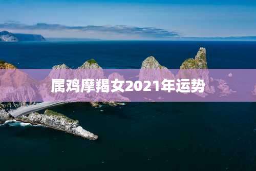 属鸡摩羯女2021年运势