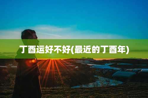 丁酉运好不好(最近的丁酉年)
