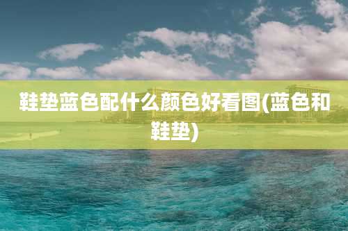 鞋垫蓝色配什么颜色好看图(蓝色和鞋垫)