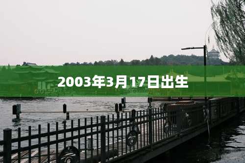 2003年3月17日出生