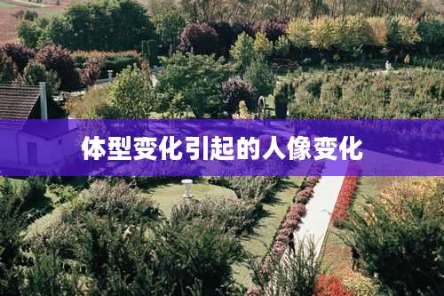 体型变化引起的人像变化