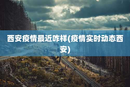 西安疫情最近咋样(疫情实时动态西安)