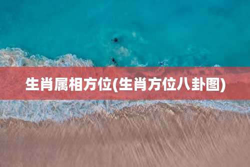 生肖属相方位(生肖方位八卦图)