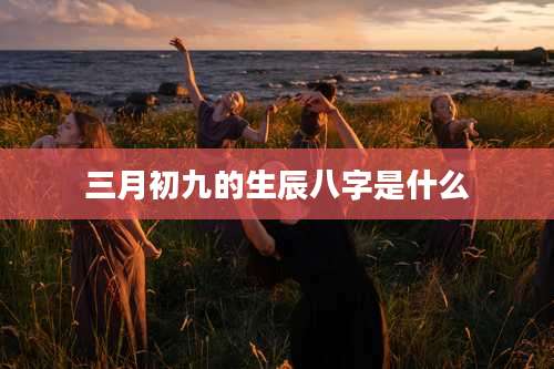 三月初九的生辰八字是什么