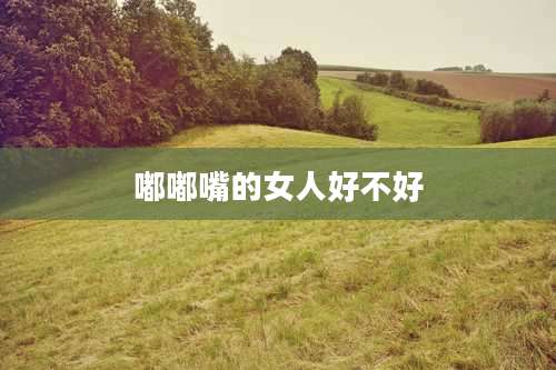嘟嘟嘴的女人好不好