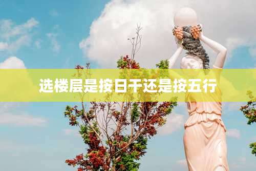 选楼层是按日干还是按五行