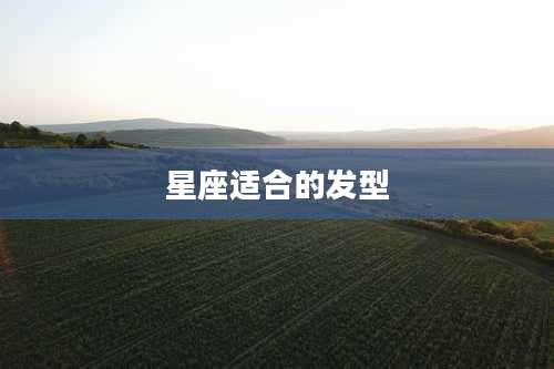 星座适合的发型