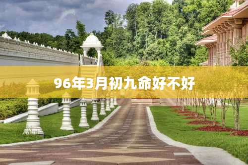 96年3月初九命好不好