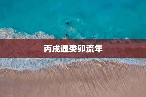 丙戌遇癸卯流年