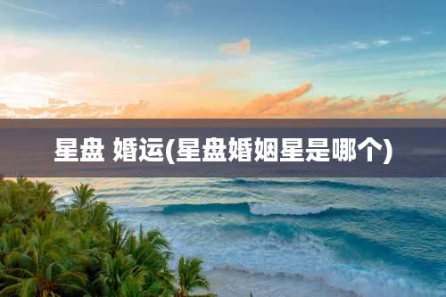 星盘 婚运(星盘婚姻星是哪个)