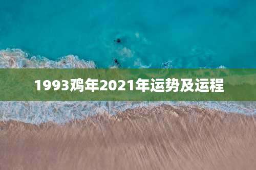 1993鸡年2021年运势及运程