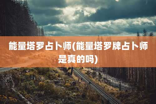 能量塔罗占卜师(能量塔罗牌占卜师是真的吗)