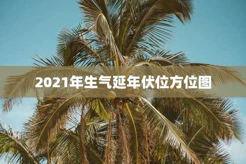 2021年生气延年伏位方位图