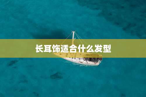 长耳饰适合什么发型