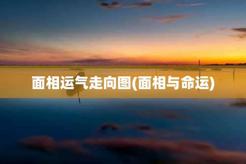 面相运气走向图(面相与命运)