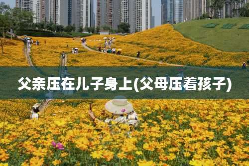 父亲压在儿子身上(父母压着孩子)