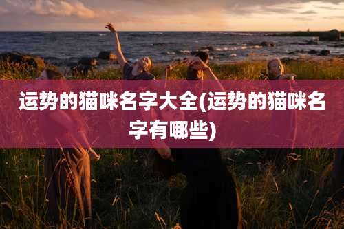 运势的猫咪名字大全(运势的猫咪名字有哪些)