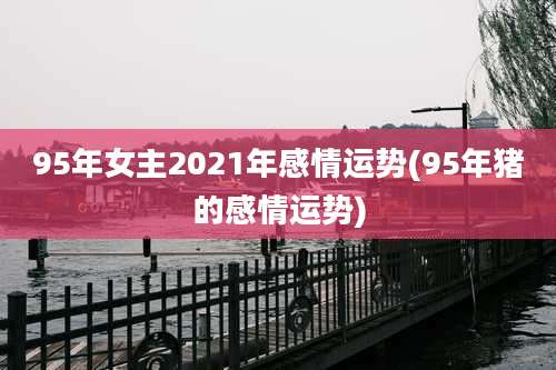 95年女主2021年感情运势(95年猪的感情运势)